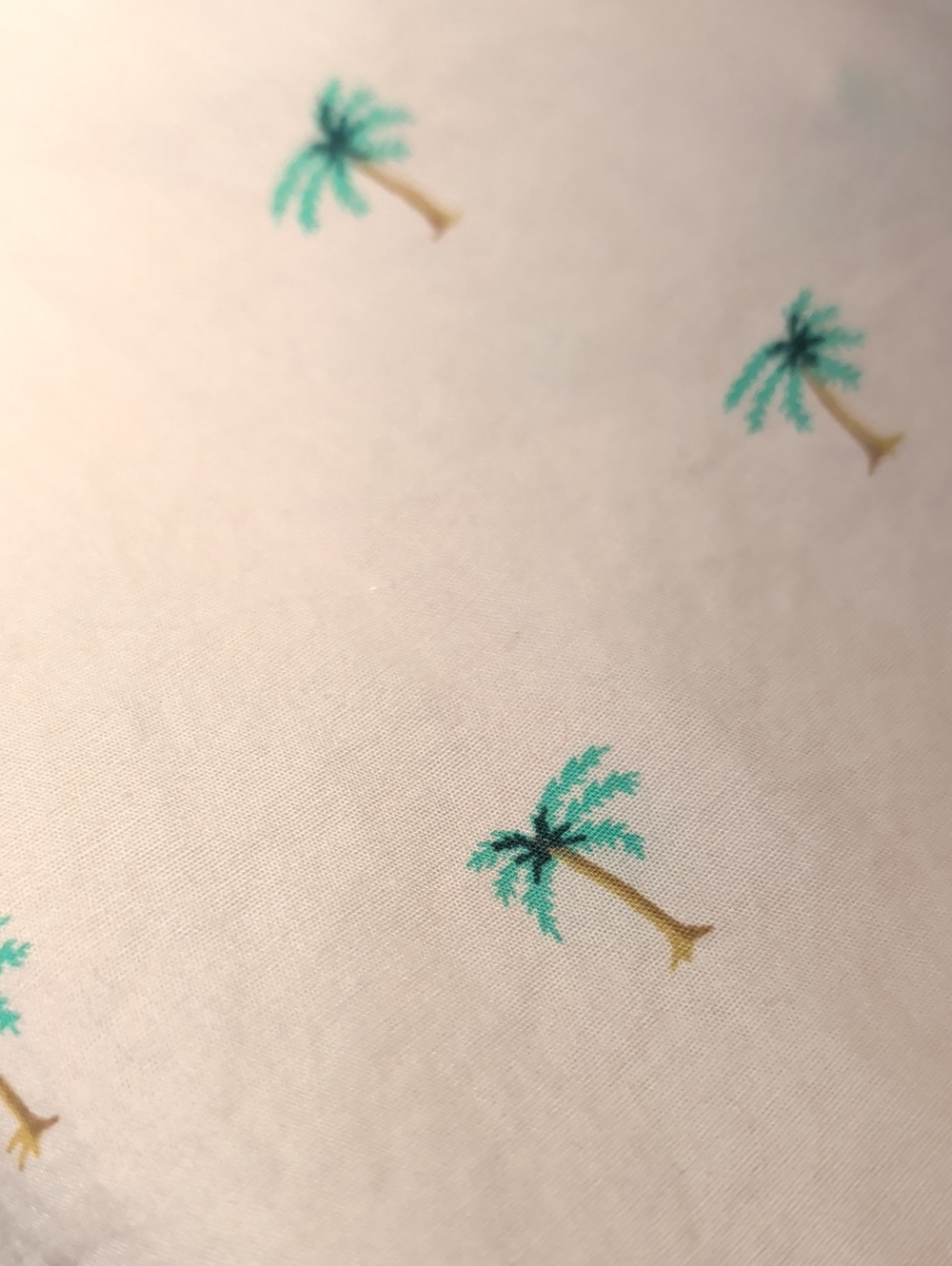 Pink Palm Tree Button Down - Picture 3 of 3